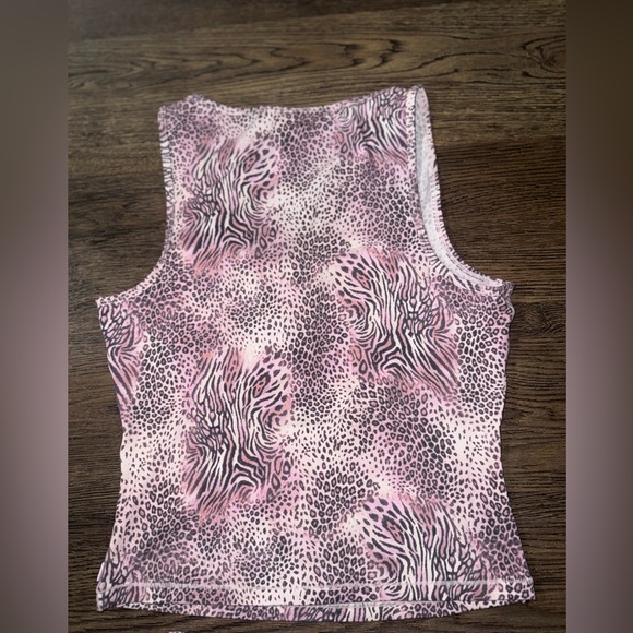 NWT SKIMS Sleepwear Set Tank/Pants Bloom in Mini Multi Animal - Picture 5 of 11